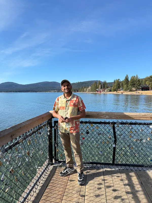 By the lake